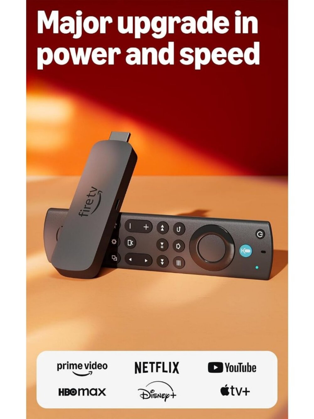 4K Streaming Device with AI Search, Wi-Fi 6E, Free Live TV & Alexa Support